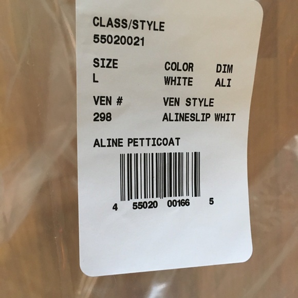 Evening-length A-line Petticoat - Picture 3 of 3